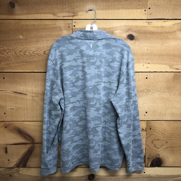 Johnnie-O 1/4 Zip Pullover Golf Performance Sweatshirt Mens Size XL Camouflage - Picture 7 of 11